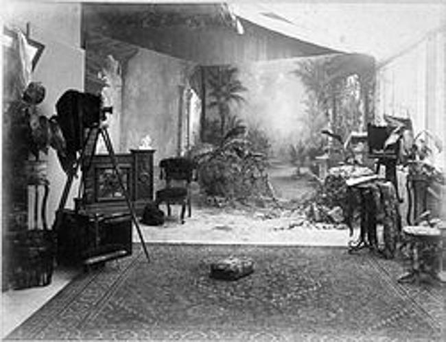 Studio photo en 1900
