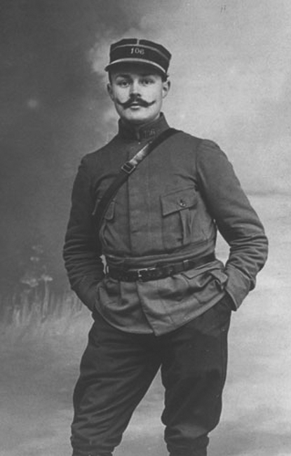 Portrait de militaire 1915